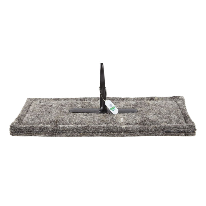 Rectangular Chimney Sheep draught excluder with recycled plastic handle.