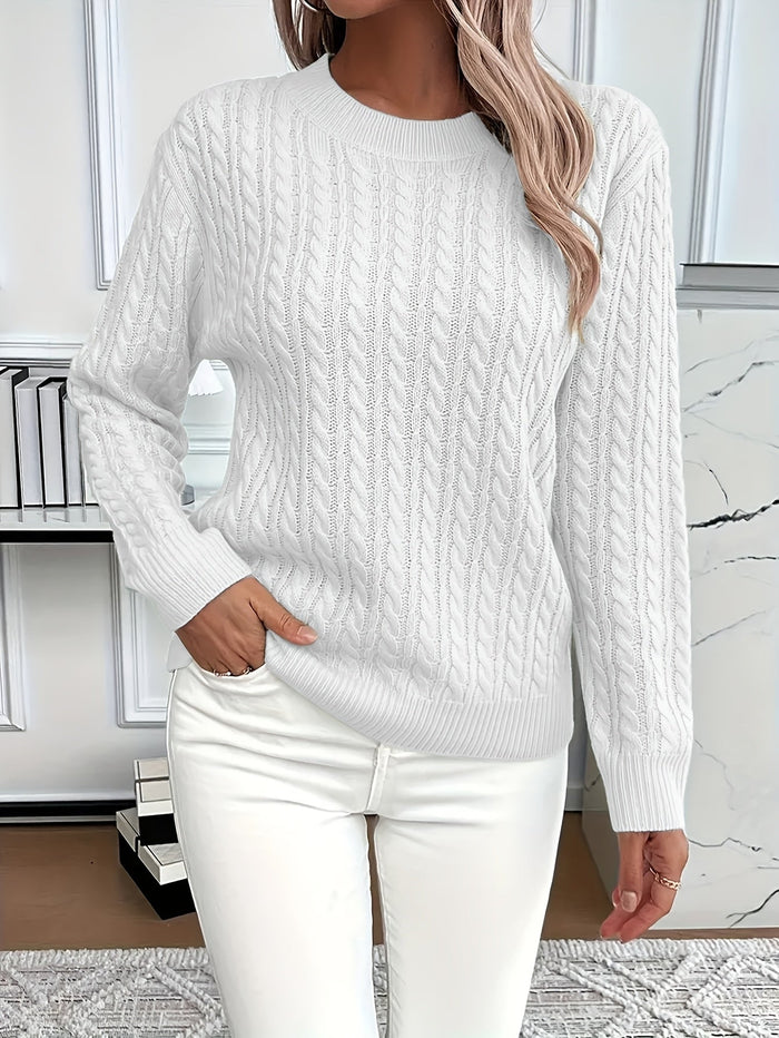 Trui Dames | Kabelpatroon & Warm
