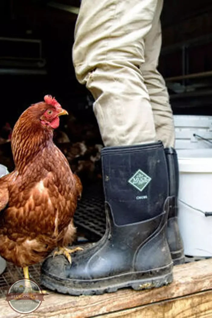 Muck CHM000A Chore Waterproof Mid Boots Life View