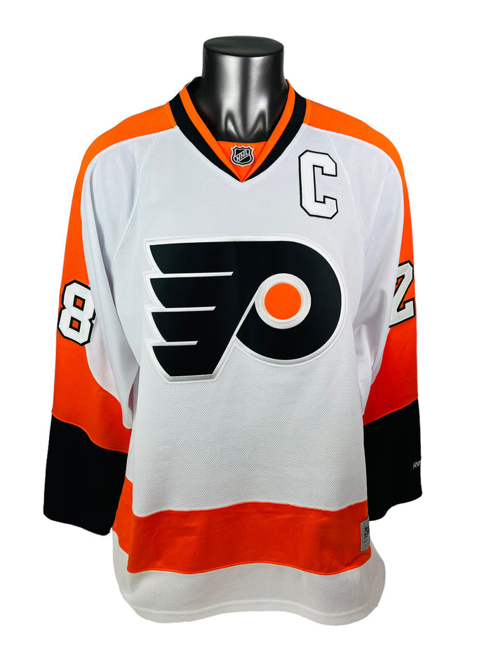 CLAUDE GIROUX PHILADELPHIA FLYERS VINTAGE 2000'S AUTHENTIC REEBOK SIGNED JERSEY ADULT XL