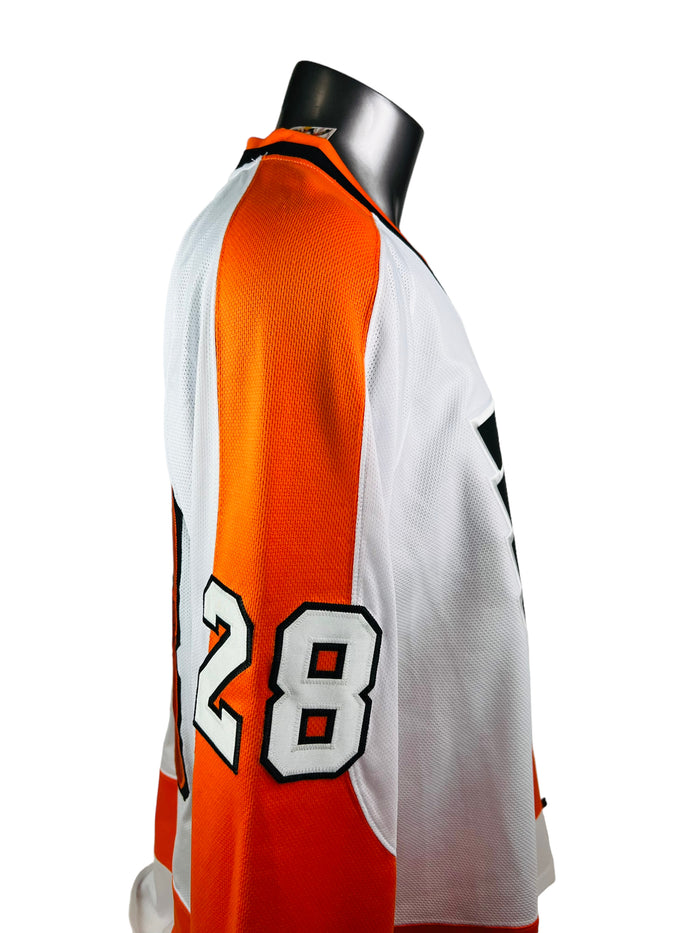 CLAUDE GIROUX PHILADELPHIA FLYERS VINTAGE 2000'S AUTHENTIC REEBOK SIGNED JERSEY ADULT XL