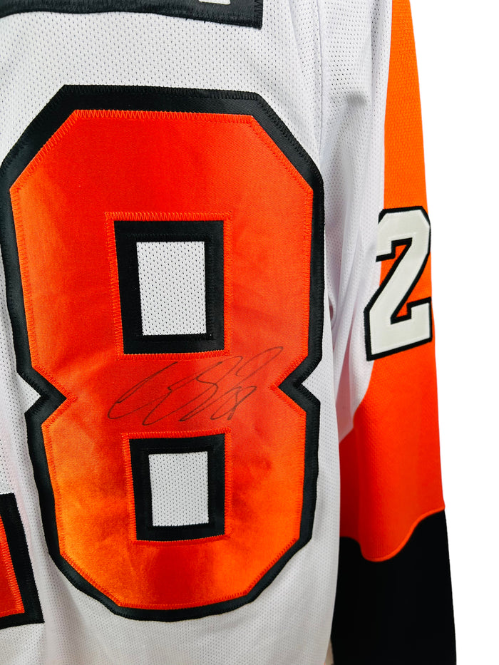 CLAUDE GIROUX PHILADELPHIA FLYERS VINTAGE 2000'S AUTHENTIC REEBOK SIGNED JERSEY ADULT XL