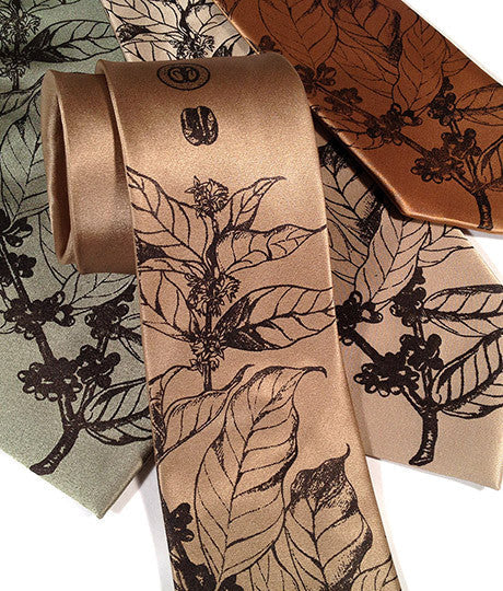 Coffee Bean Neckties, by cyberoptix