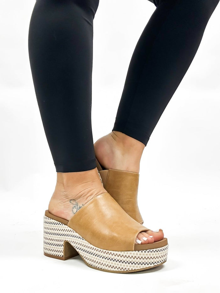 Corky's Caramel Totally Buggin Wedges - Macoma Boutique302 Wedges & Heels