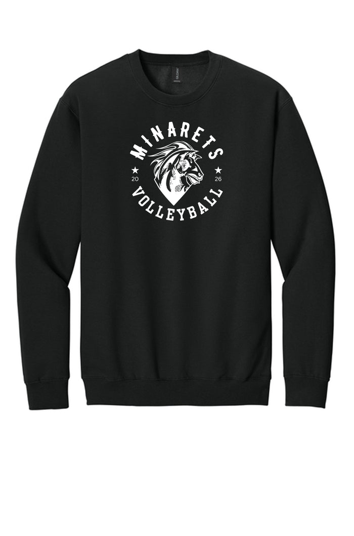Crewneck 8.4-ounce, 80/20 ring spun cotton/poly