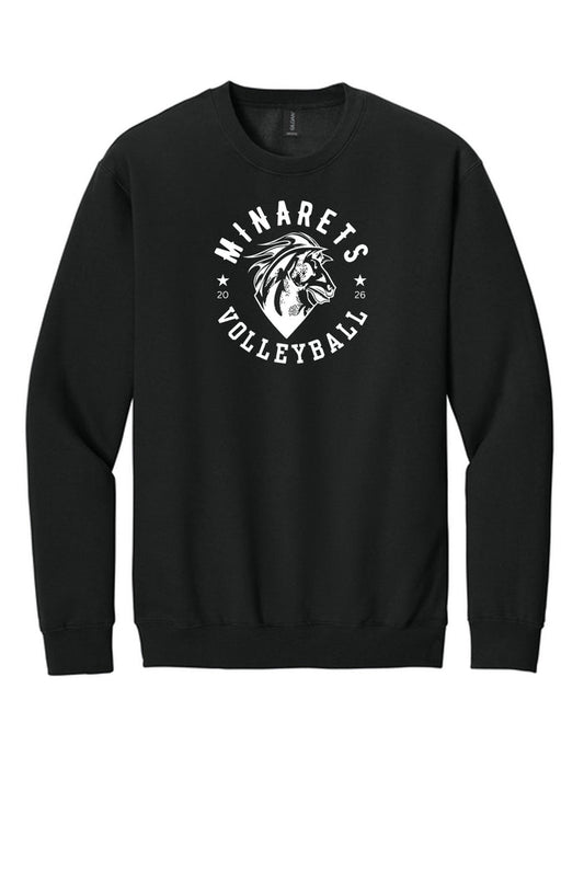 Crewneck 8.4-ounce, 80/20 ring spun cotton/poly