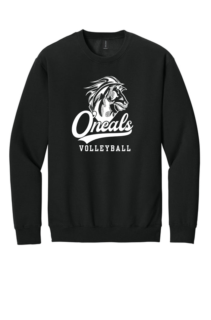 Crewneck 8.4-ounce, 80/20 ring spun cotton/poly
