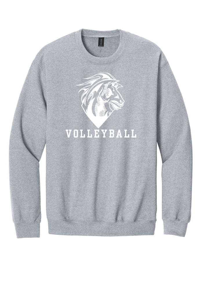 Crewneck 8.4-ounce, 80/20 ring spun cotton/poly