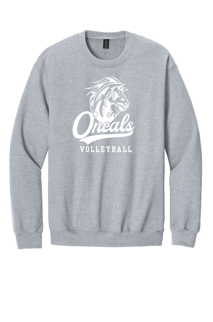 Crewneck 8.4-ounce, 80/20 ring spun cotton/poly