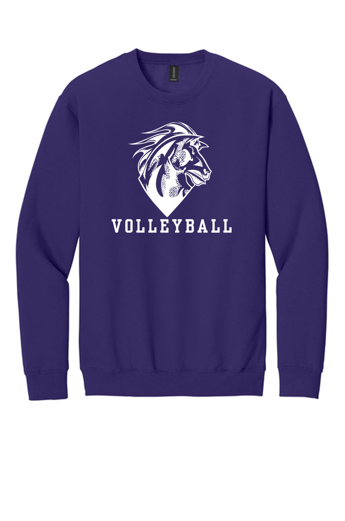 Crewneck 8.4-ounce, 80/20 ring spun cotton/poly