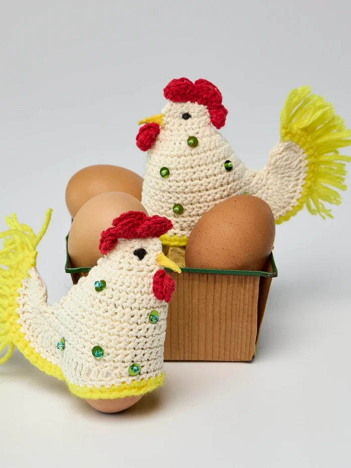 Crochet Egg Holder - Chicken-view 3