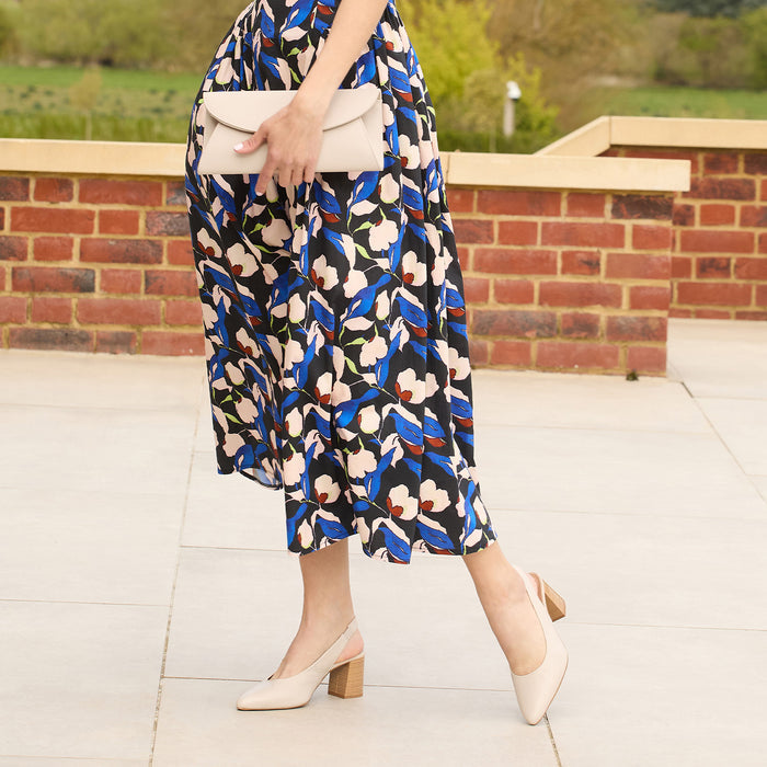 Darcy: Cream Leather Shoes Sole Bliss