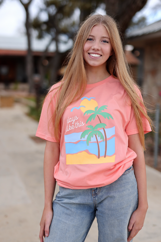 Days Like This (Bright Orange) - Short Sleeve/Crew
