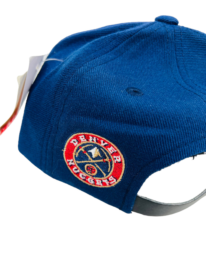 DENVER NUGGETS VINTAGE 2000'S AMERICAN NEEDLE STRAPBACK ADULT HAT
