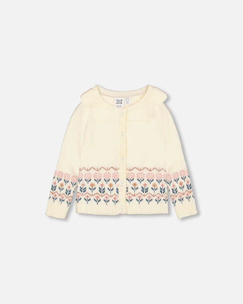 Deux Par Deux Knit Cardigan