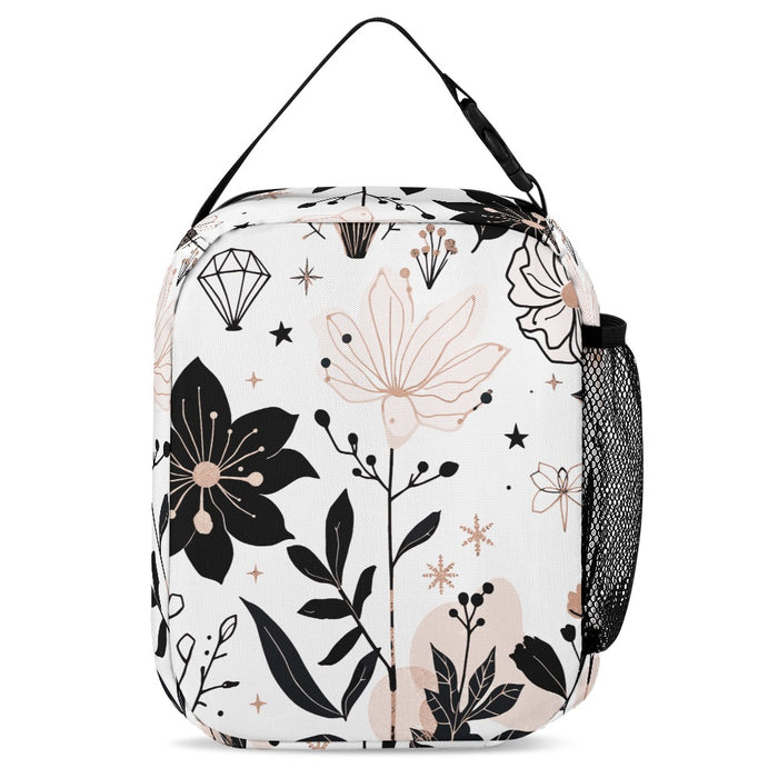 Diamond Floral Backpack Set