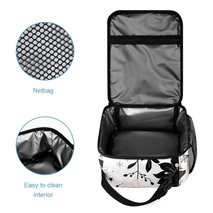Diamond Floral Backpack Set