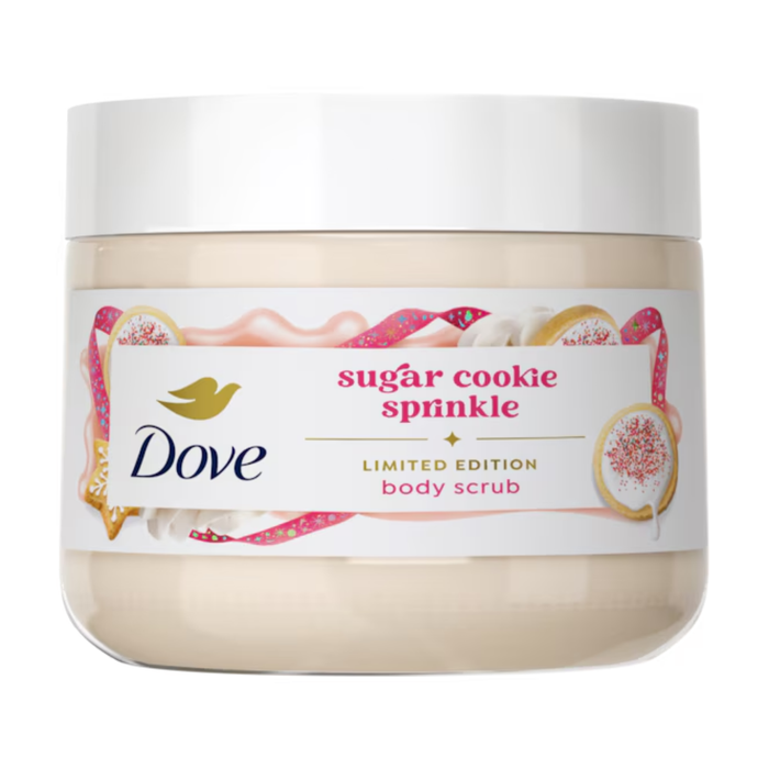Dove – Holiday Treats Sugar Cookie Body Scrub (Limited Edition), 425g Dove