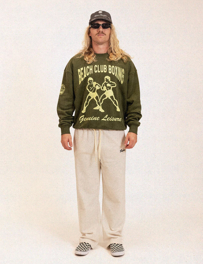 DUVIN Boxing Crew Fleece (Army)