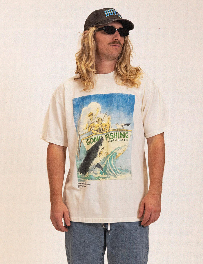 DUVIN Gone Fishing Tee (Antique)