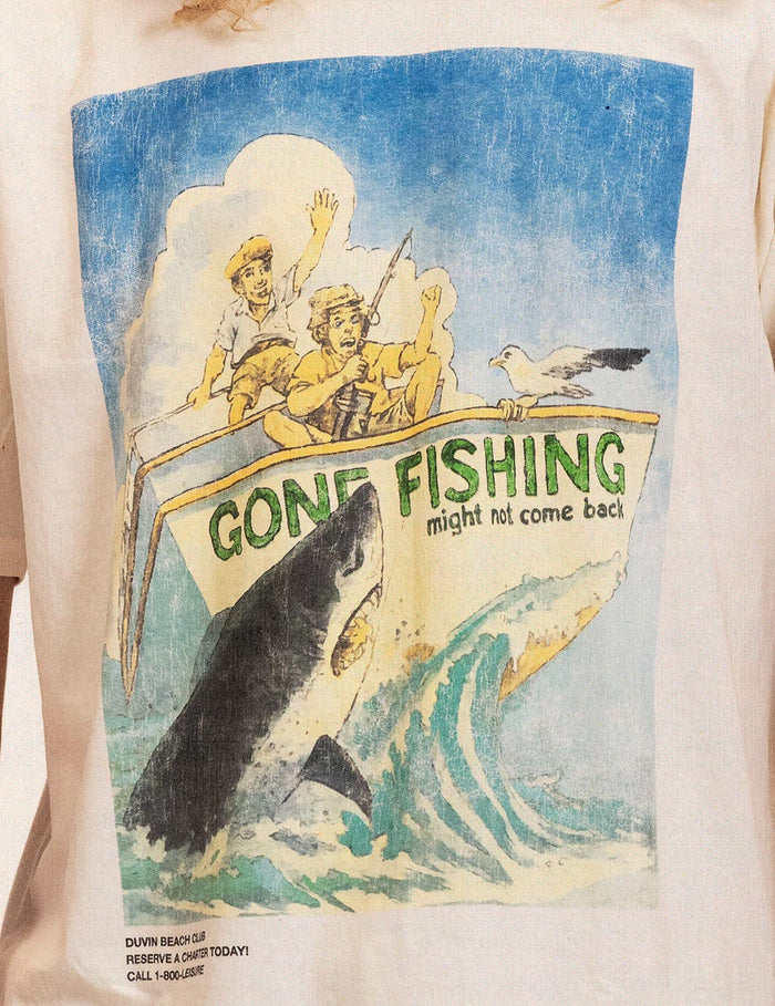 DUVIN Gone Fishing Tee (Antique)