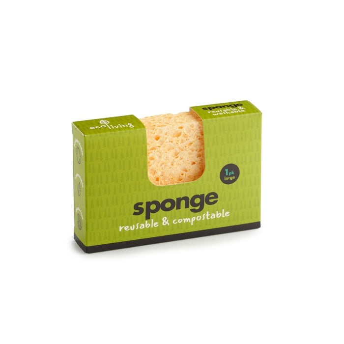 Compostable sponge cloth for a plastic-free kitchen.