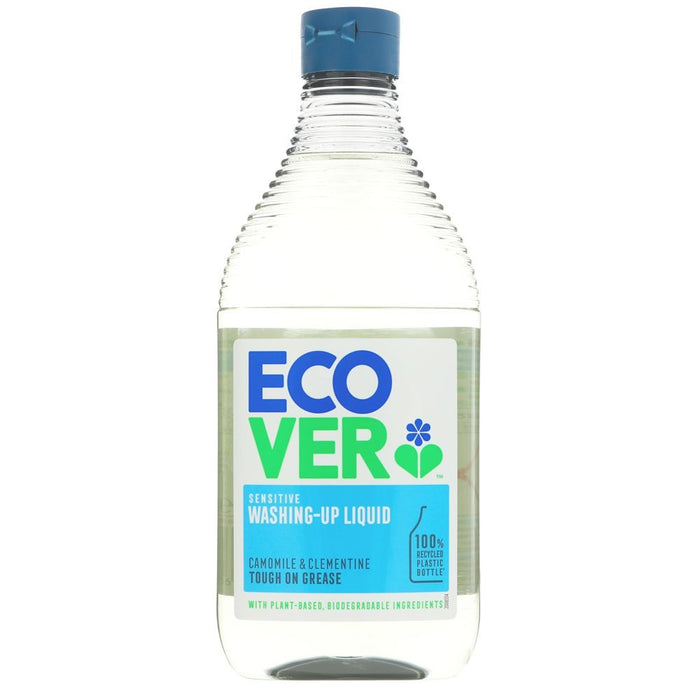 100% recycled bottle of washing up liquid.
