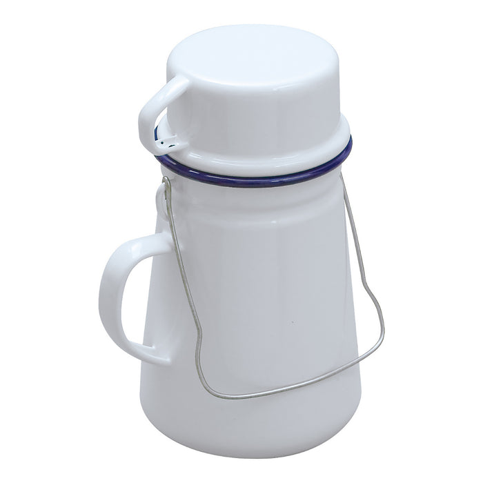 enamel billycan retro tea can