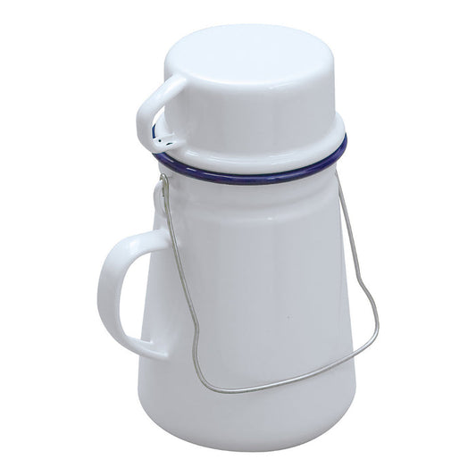 enamel billycan retro tea can
