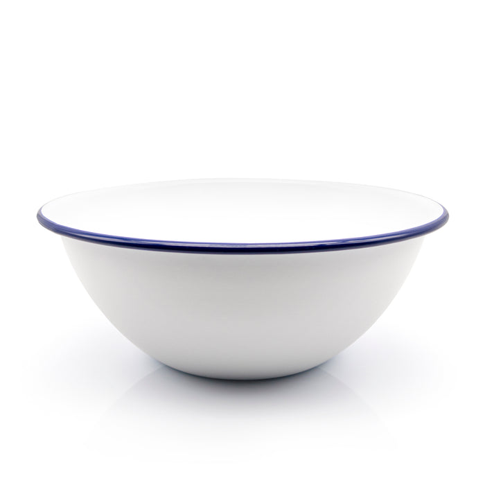 24cm diameter enamel mixing bowl.