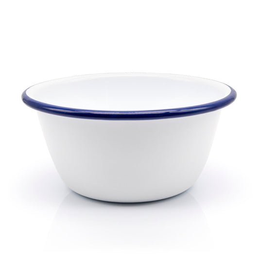Enamel Pudding Basin 14cm diameter.