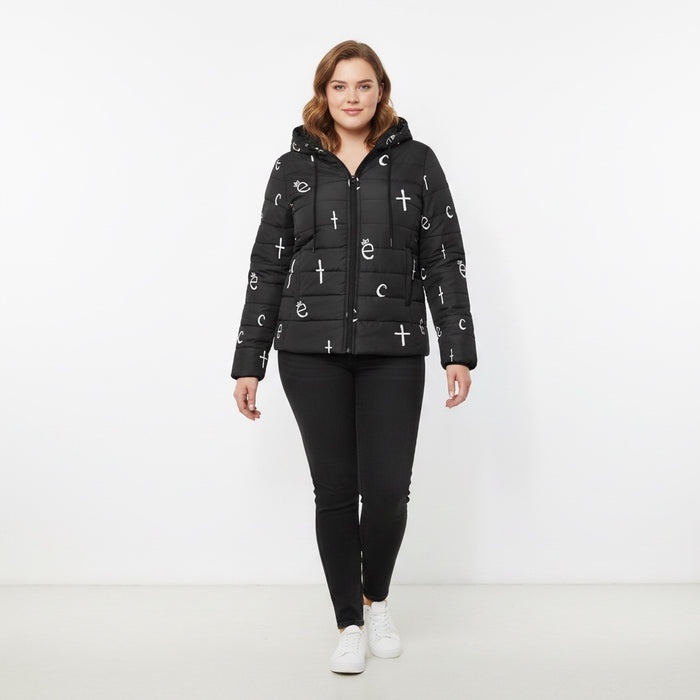 ETC All over print Puffer Jacket