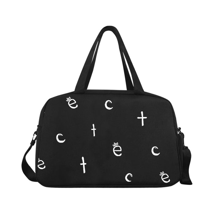 ETC all over print Tote And Cross-body Travel Bag