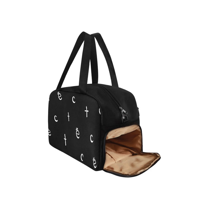 ETC all over print Tote And Cross-body Travel Bag