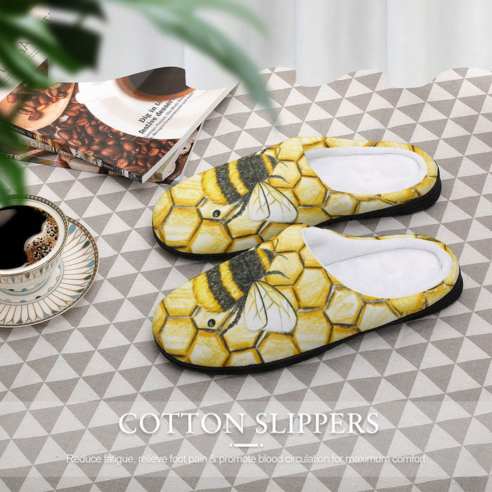 ETC Bee Collection Cotton Slippers