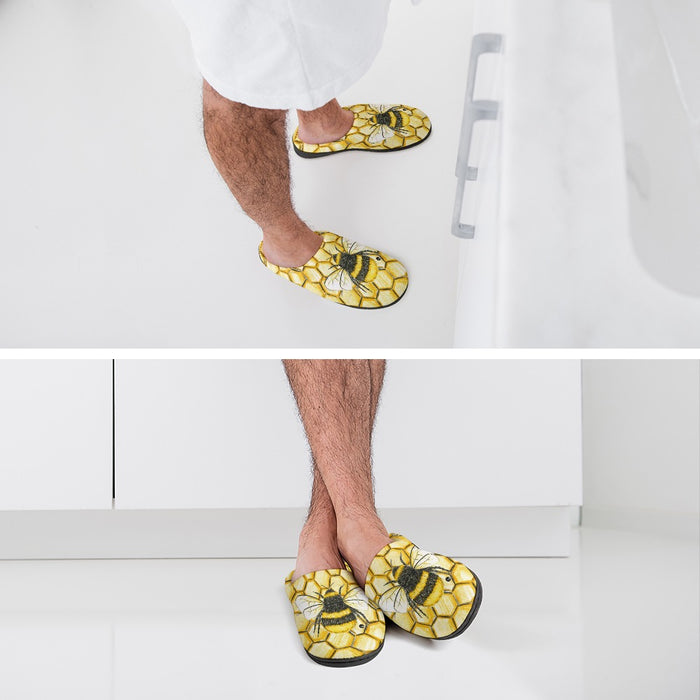 ETC Bee Collection Cotton Slippers