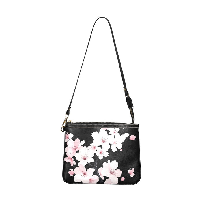 ETC Black Cherry Blossom Shoulder Bag