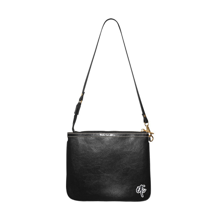 ETC Black Staples Shoulder Bag