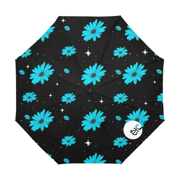 ETC Blue Daisies Anti UV Umbrella