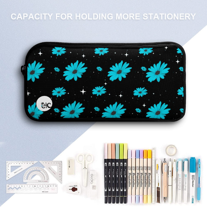 ETC Blue Daisies Backpack Set