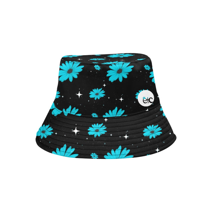 ETC Blue Daisies Bucket Hat
