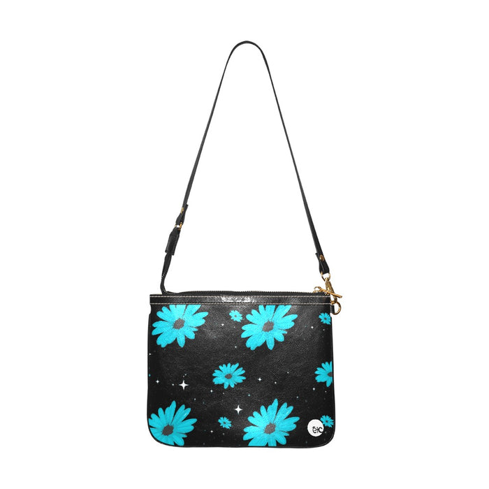 ETC Blue Daisies Shoulder Bag