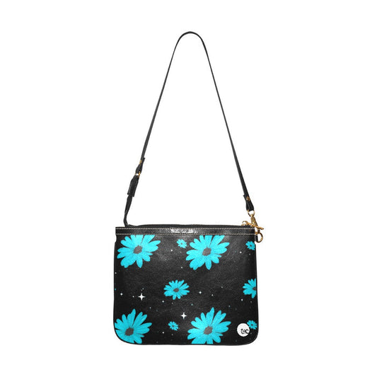 ETC Blue Daisies Shoulder Bag