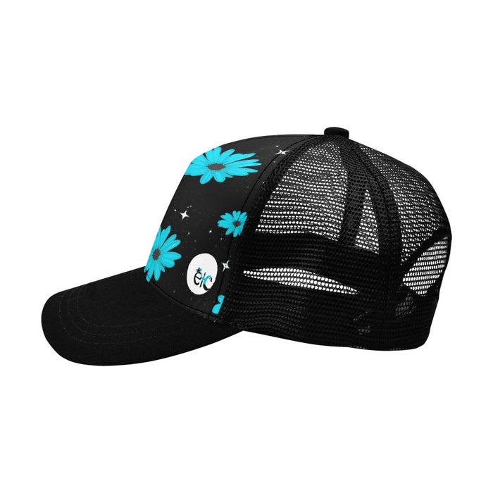 ETC Blue Daisies Trucker Cap