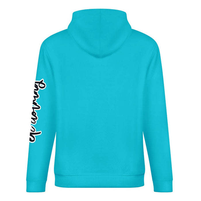 ETC Blue You've got this Cotton Hoodie