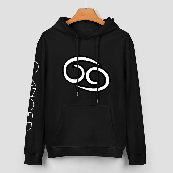 ETC Cancer Zodiac Sign Cotton Hoodie