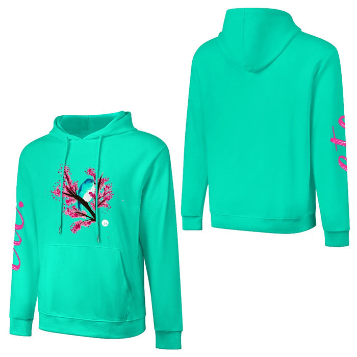 ETC Cherry Bird Mint Hoodie
