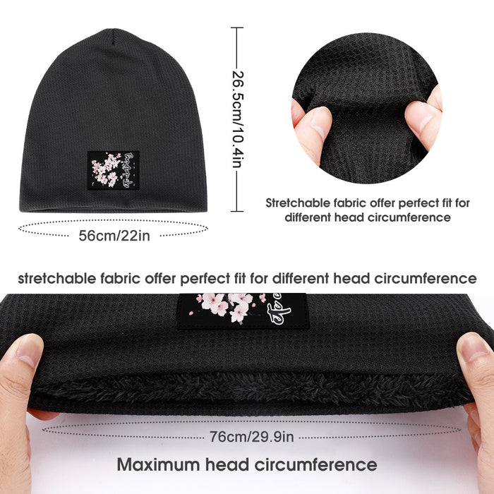 ETC Cherry Blossom Beanie