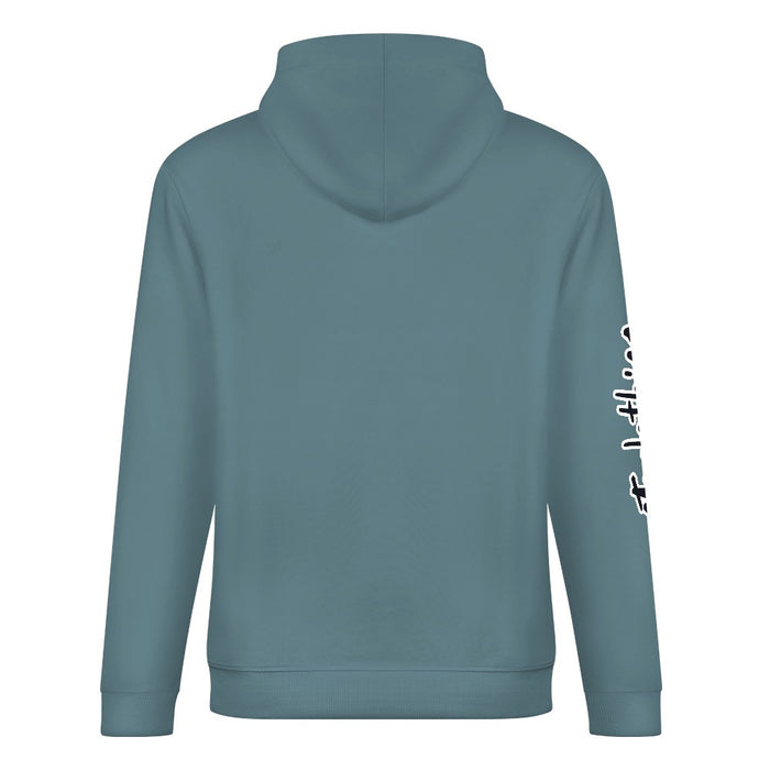 ETC Cherry Blossom Bird Slate Grey Hoodie
