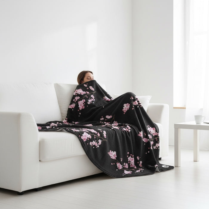 ETC Cherry Blossom Blanket - Multiple Sizes